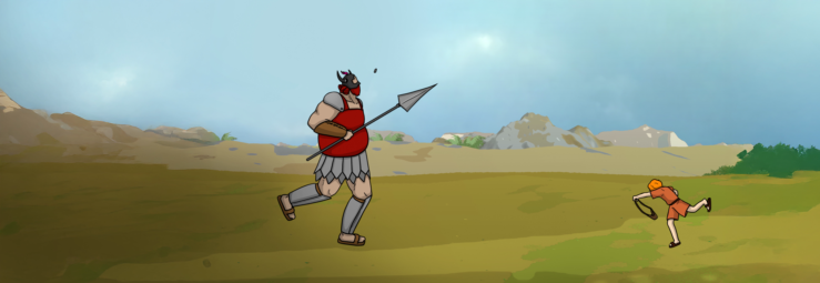 갓툰 장편 - 다윗